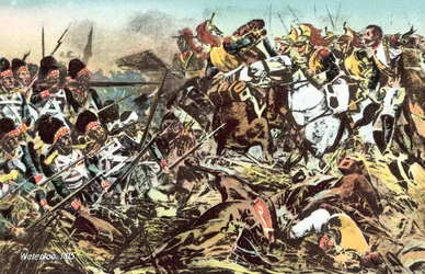 Waterloo 1815, End of the battle of Ligny